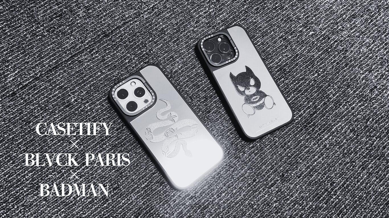 2025年】CASETiFY×Blvck Parisコラボ！かっこよすぎるスマホケースを 