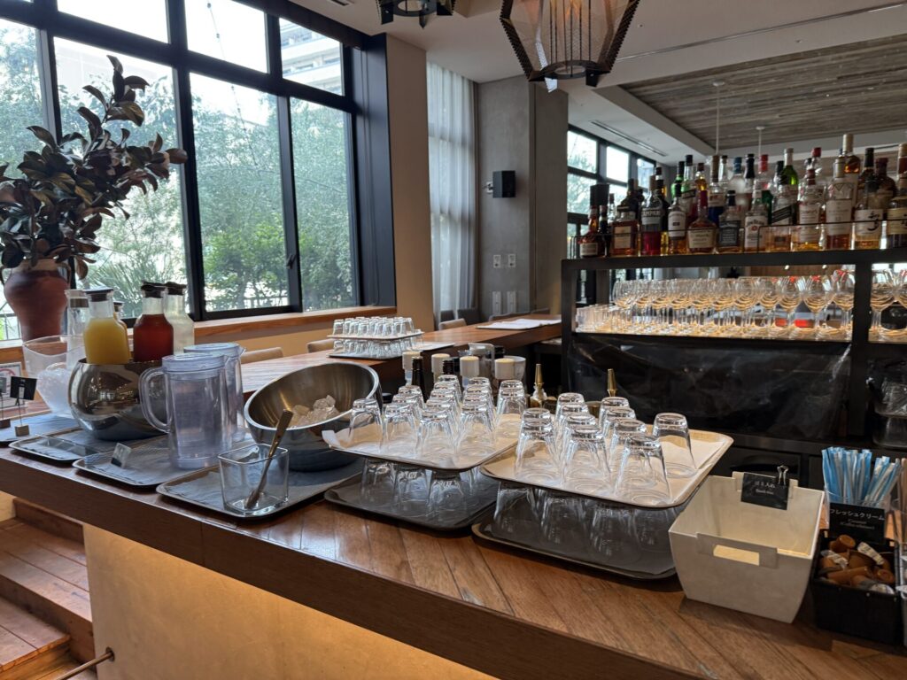 hotelit 朝食ビュッフェ ドリンク