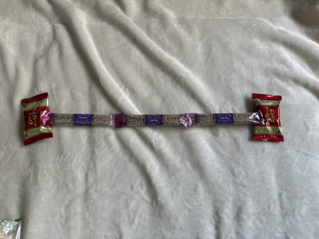 お菓子バッグ 取っ手