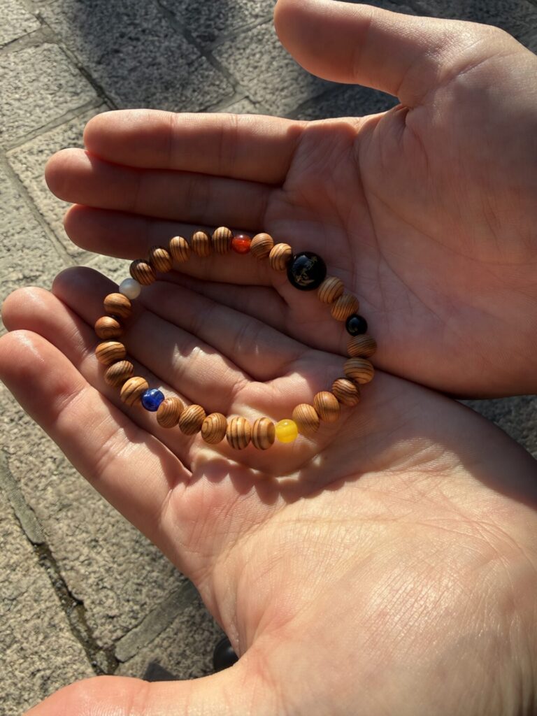 高野山　五色腕輪念珠