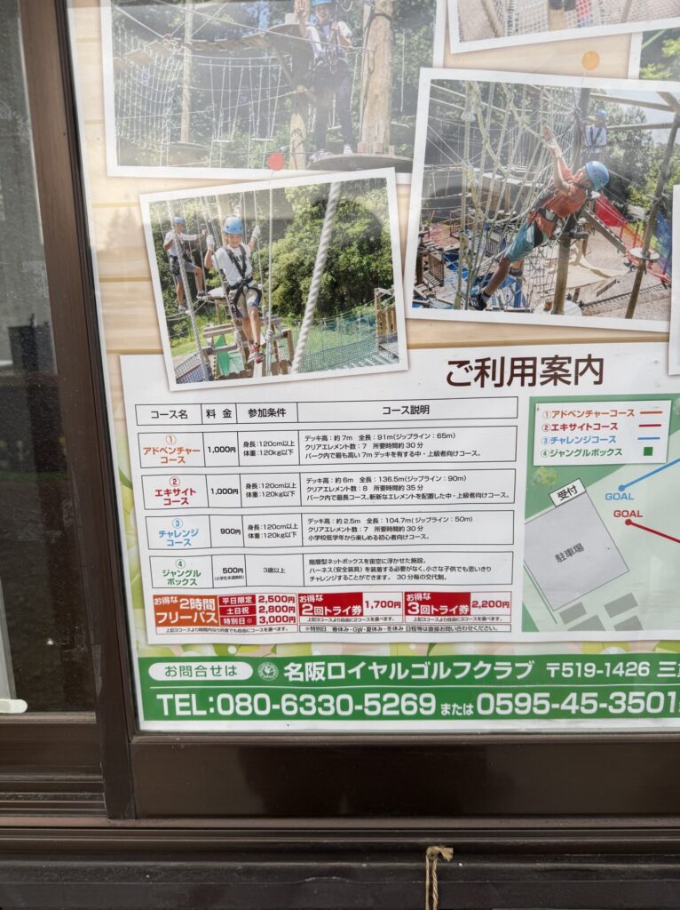 名阪アドベンチャーパークコース