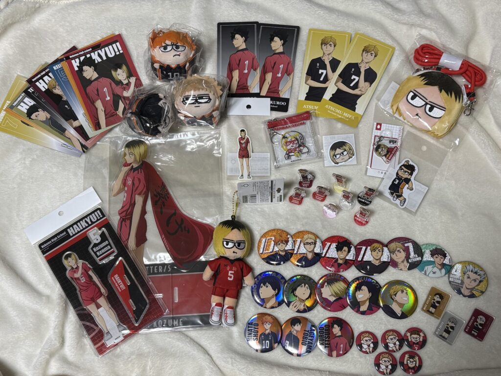 ハイキュー!!プラザ　あべのロフト　グッズ　研磨