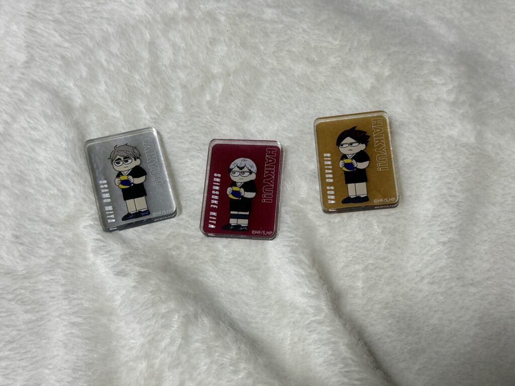 ジロリアクリルステッカー 山口　北　侑