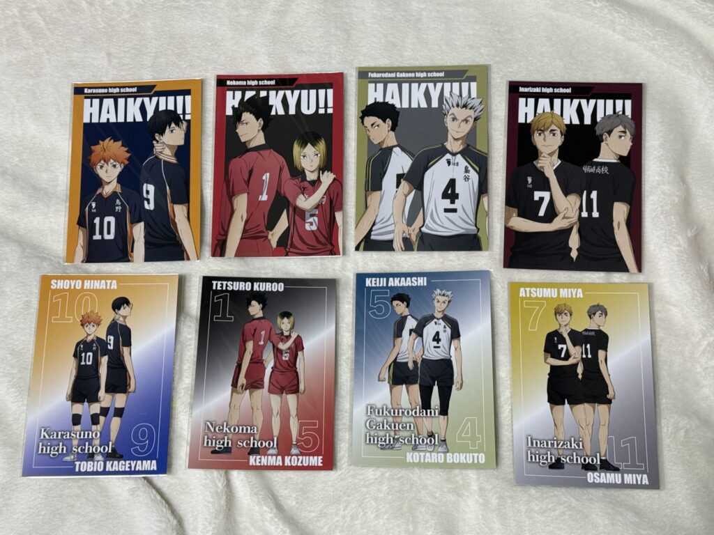 2200円以上　購入特典　ランダム　ハイキュー　プラザ