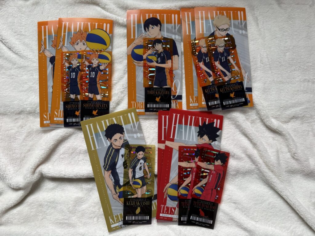 ハイキュー　最強挑戦者　一番くじ　2026年　稲荷崎　チケット