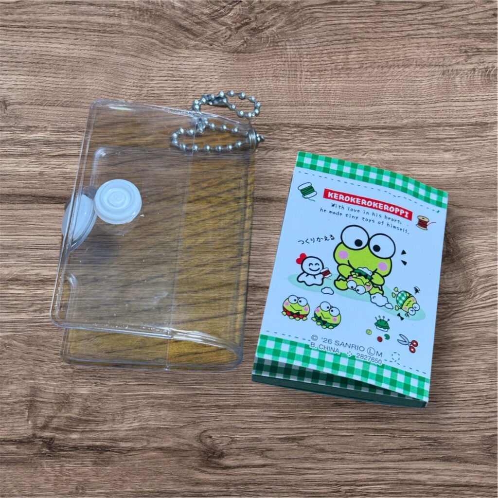 けろけろけろっぴ サンリオ プロフィール帳 ガチャガチャ