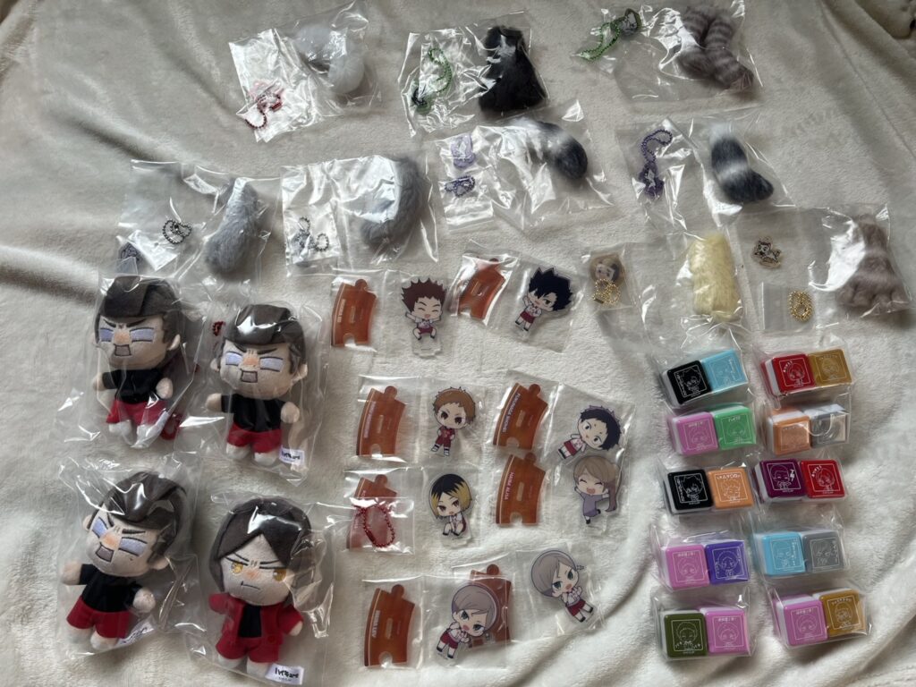 フリューくじ　音駒高校　グッズ